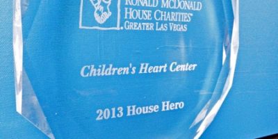 Ronald McDonald House ~ CHC is "House Hero" 2013!