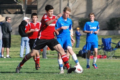 Adam Afromsky Playing Soccer